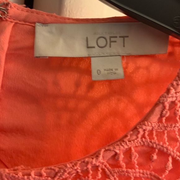Loft dress in coral - Picture 5 of 5